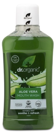 Pienoiskuva Dr Organic Aloe Vera Suuvesi , 500 ml