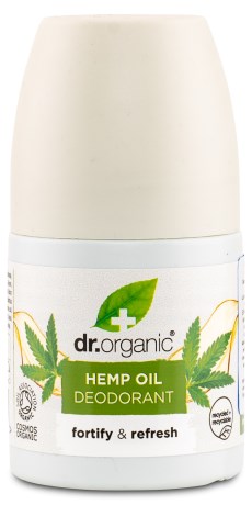 Pienoiskuva Dr Organic Hamppuljy Deo Roll-on, 50 ml