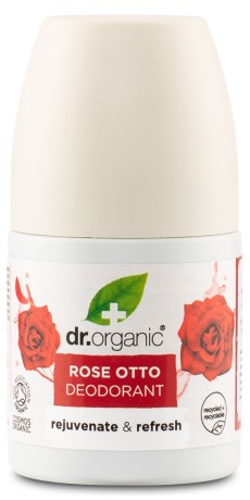 Pienoiskuva Dr Organic Rose Otto Deodorant, 50 ml