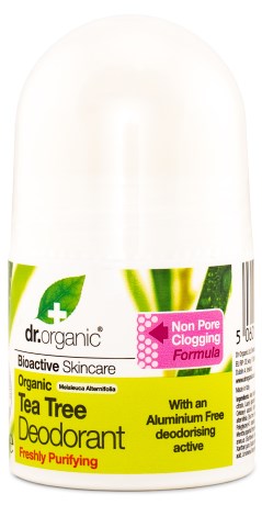 Pienoiskuva Dr Organic Tea Tree Deodorant , 50 ml