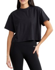 Drop Of Mindfulness Butter Soft Cropped Tee