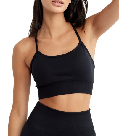 Pienoiskuva Drop Of Mindfulness Signature Seamless Bra, M, Musta