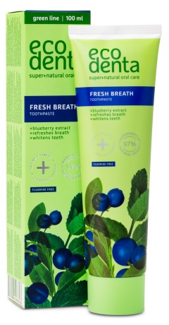 Pienoiskuva Ecodenta Expert Line Fresh Breath Toothpaste, Mustikka, 100 ml