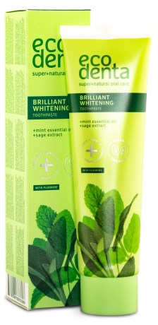 Pienoiskuva Ecodenta Green Line Toothpaste, Brilliant Whitening, 100 ml