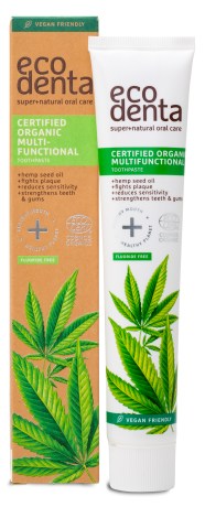 Pienoiskuva Ecodenta Organic Line Multifunctional Toothpaste, Hamppu, 75 ml
