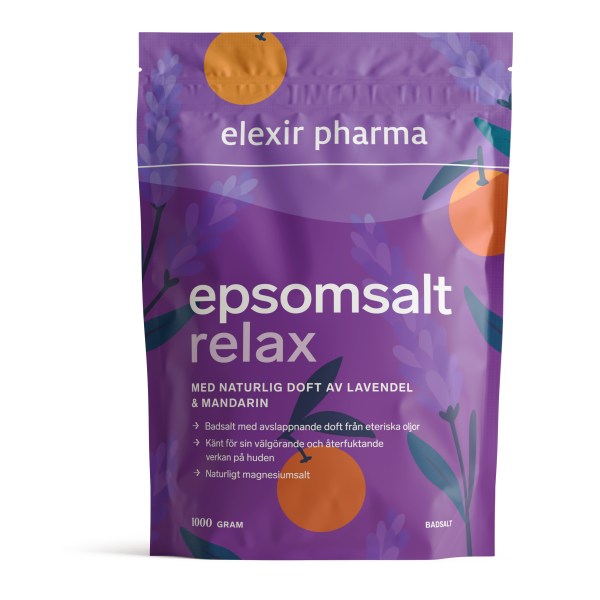 Elexir Pharma Epsom-Suola Tuoksulla, 1000g