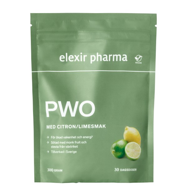 Elexir Pharma PWO, Sitruuna/Lime, 300 g