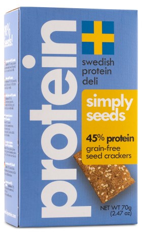 Pienoiskuva Fjllbergets Bageri Swedish Protein Deli, Simply Seeds, 60 g
