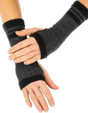 Pienoiskuva Funq Wear Warm and Comfy - Kevyet Ranteen lmmittimet, M/L, Tummanharmaa