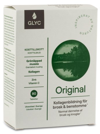 Pienoiskuva Glyc Original, 80 tablettia