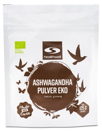 Pienoiskuva Healthwell Ashwagandha Luomu, 125 g