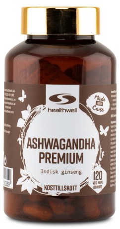 Pienoiskuva Healthwell Ashwagandha Premium, 120 kapselia