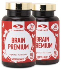 Pienoiskuva Healthwell Brain Premium, 120 kapselia