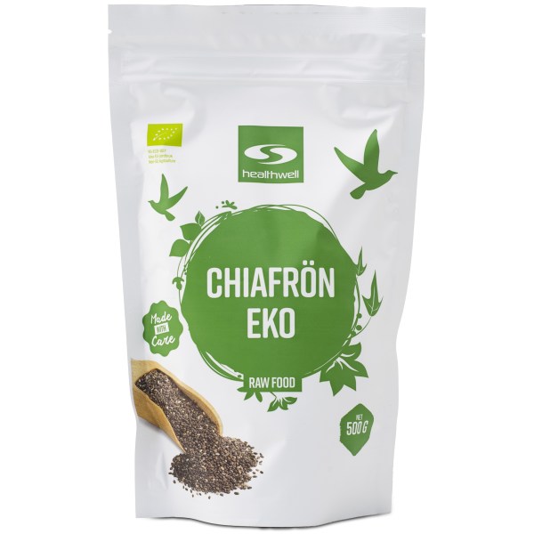 Healthwell Chia-siemenet Luomu, 500 g