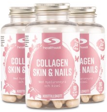Pienoiskuva Healthwell Collagen Skin & Nails, 270 kapselia