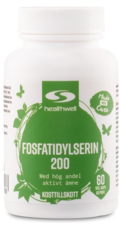 Pienoiskuva Healthwell Fosfatidyyliseriini, 60 kapselia