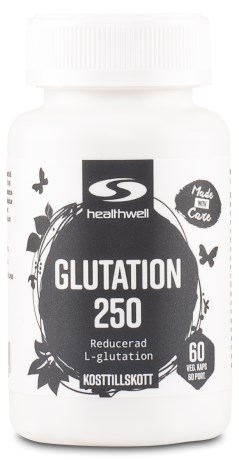 Pienoiskuva Healthwell Glutation 250, 60 kapselia