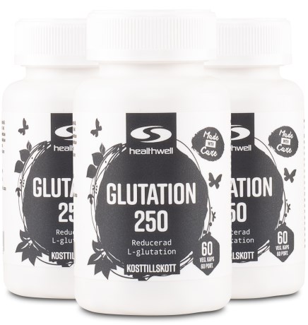 Pienoiskuva Healthwell Glutation 250, 180 kapselia