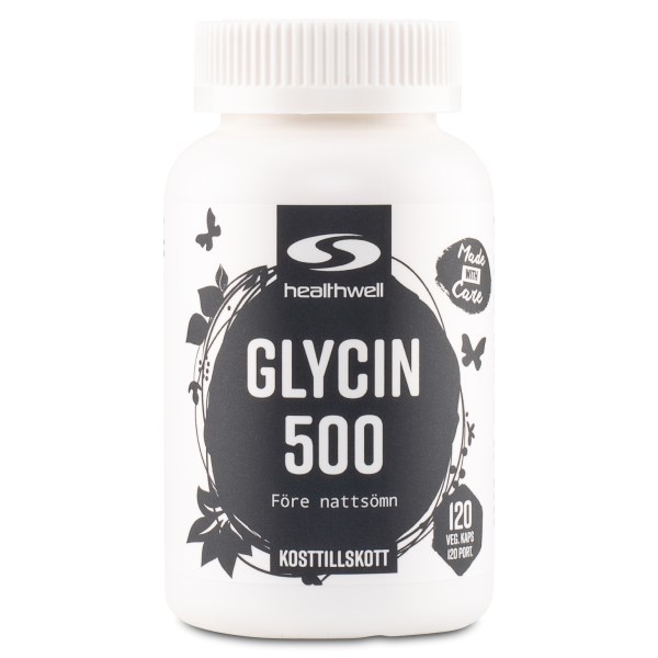 Healthwell Glysiini 500, 120 kapselia