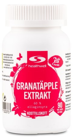 Pienoiskuva Healthwell Granaattiomena Uute, 90 kapselia