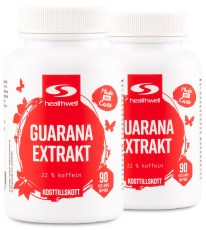 Pienoiskuva Healthwell Guarana Uute, 180 kapselia