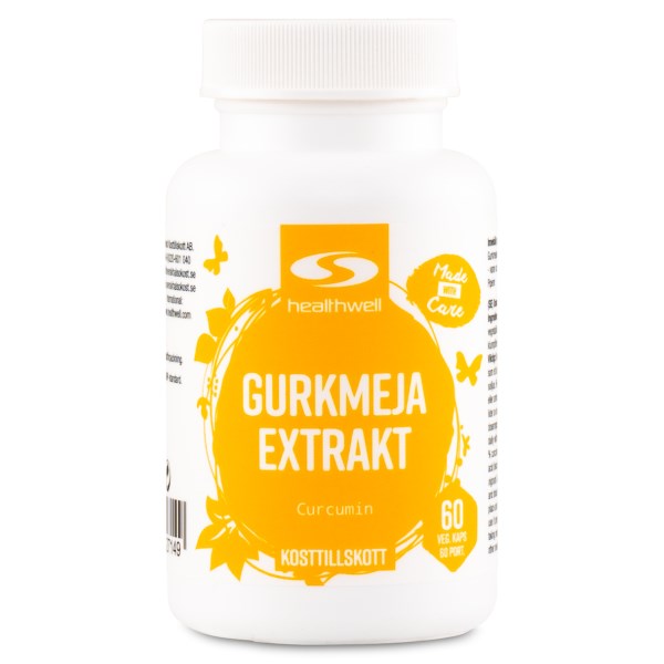 Healthwell Kurkuma , 60 kapselia