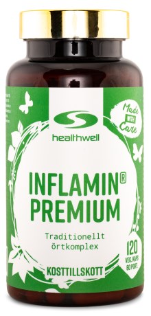 Pienoiskuva Healthwell Inflamin Premium, 120 kapselia