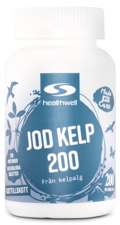 Pienoiskuva Healthwell Jodi Kelp 200, 200 tablettia