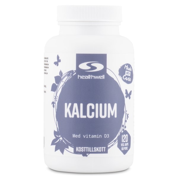 Healthwell Kalsium, 120 kapselia