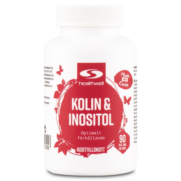 Healthwell Koliini+Inositoli , 90 tablettia