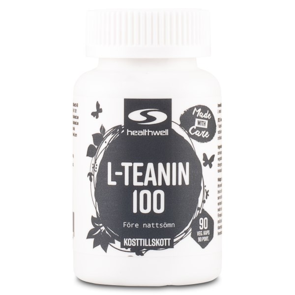 Healthwell L-teaniini 100, 90 kaps.