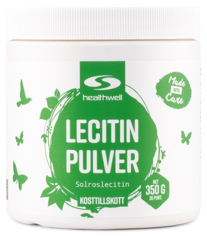 Pienoiskuva Healthwell Lesitiini Jauhe, 350 g