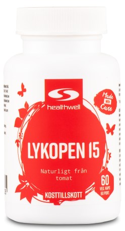 Pienoiskuva Healthwell Lykopeeni  15, 60 kapselia