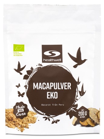 Pienoiskuva Healthwell Maca-jauhe, Luomu, 200 g