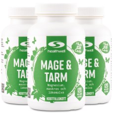 Pienoiskuva Healthwell Vatsa & Suolisto Kapselit, 360 kapselia