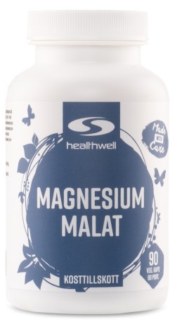 Pienoiskuva Healthwell Magnesium Malaatti , 90 kapselia