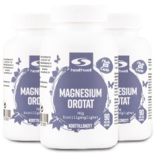 Pienoiskuva Healthwell Magnesiumorotaatti 1000, 270 tablettia