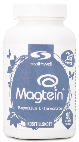 Pienoiskuva Healthwell Magtein Magnesium L-threonate, 90 kapselia