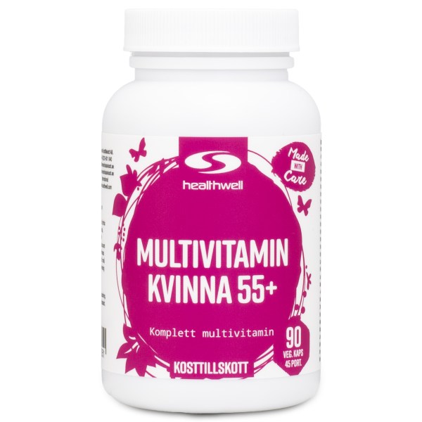 Monivitamiini Naiset 55+, 90 kapselia