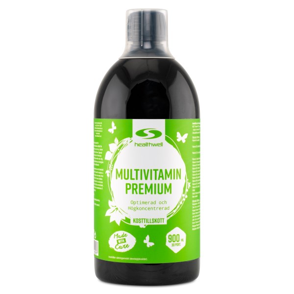 Healthwell Monivitamiini Premium-laadulla, 900 ml