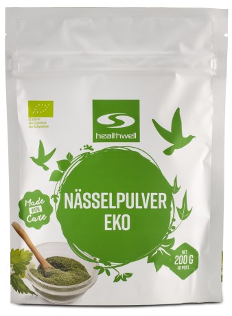 Pienoiskuva Healthwell Nokkosjauhe EKO, 200 g