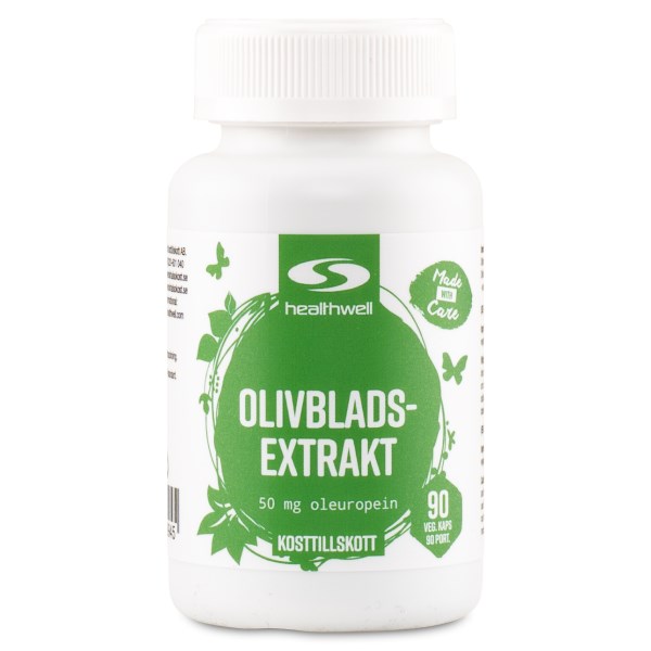 Healthwell Oliivinlehtiuute, 90 kapselia