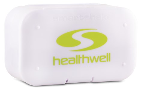 Pienoiskuva Healthwell Pill Box, 1 kpl, Valkoinen