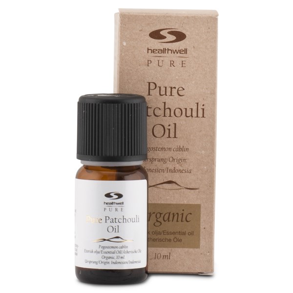 Healthwell PURE Patchouliöljy EKO, 10 ml