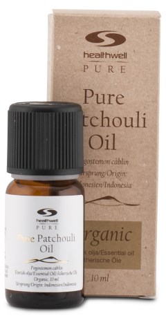 Pienoiskuva Healthwell PURE Patchouli�ljy Luomu, 10 ml