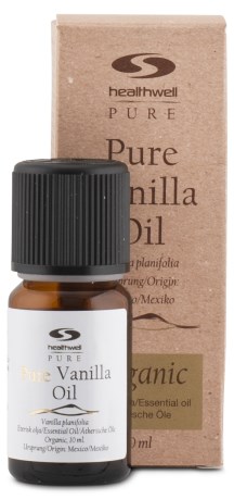 Pienoiskuva Healthwell PURE Vaniljaljy Luomu, 10 ml