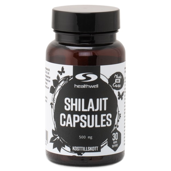 Healthwell Shilajit Kapselit , 30 kapselia