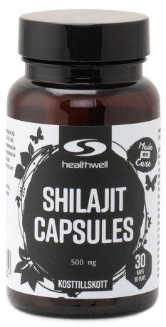 Pienoiskuva Healthwell Shilajit Kapselit , 30 kapselia