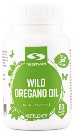 Pienoiskuva Healthwell Oreganoljy Kapseleissa, 60 kapselia