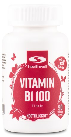 Pienoiskuva Healthwell B1 Vitamiinin 100 , 90 kapselia